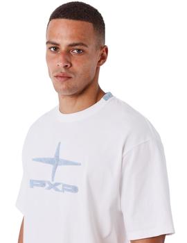 Camiseta Project x Paris Vintage Hombre Blanco