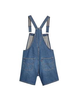 Peto corto Levis Lightweight vintage Mujer Azul
