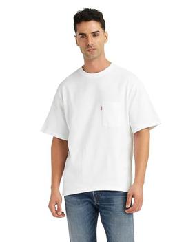 Camiseta Levis Half Sleeve Pocket Hombre Blanco