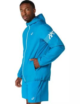 Chaqueta Asics Icon Hombre Azul