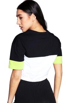 Camiseta 11 Degrees Mujer Bicolor