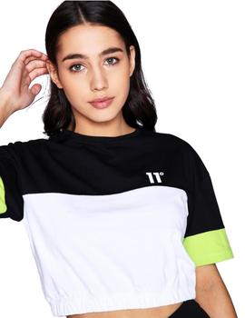 Camiseta 11 Degrees Mujer Bicolor